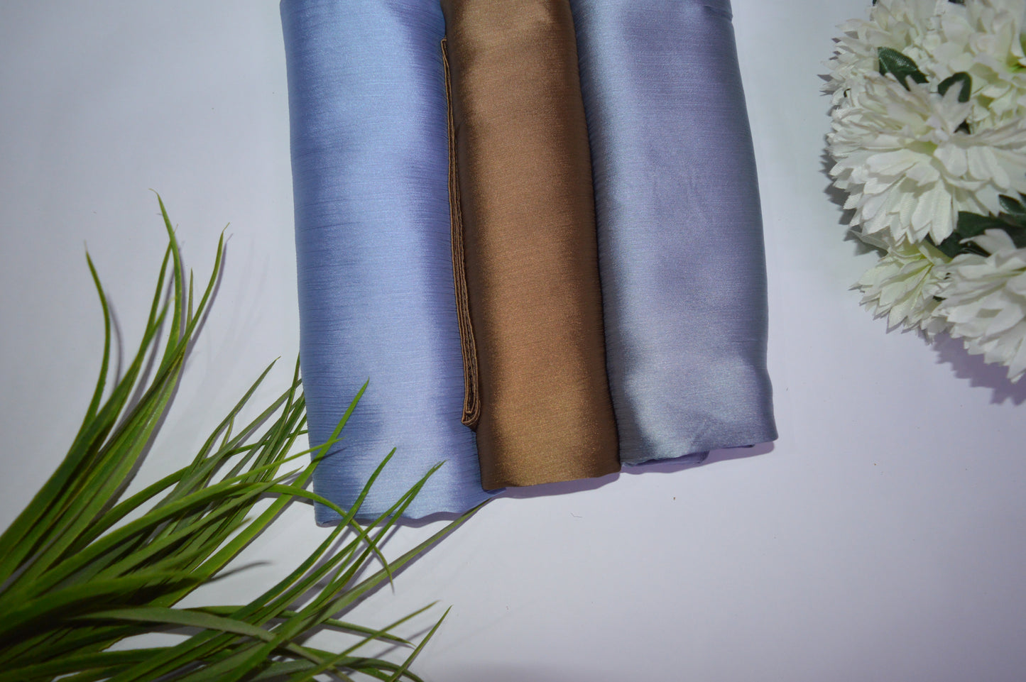 Crinkle silk hijab bundle