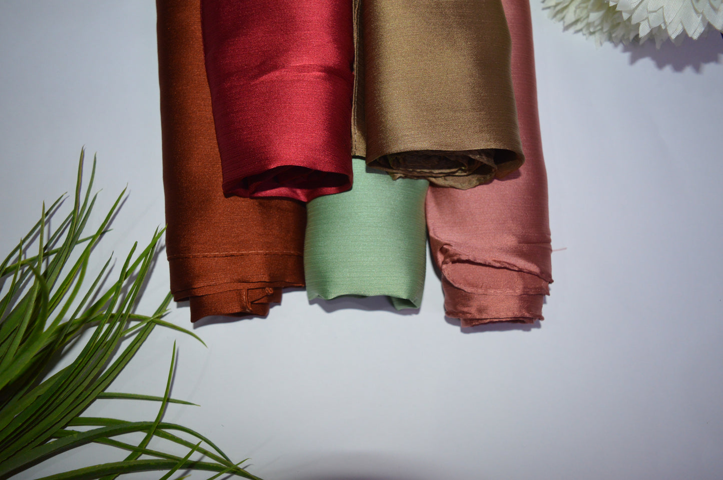 Crinkle silk hijab bundle