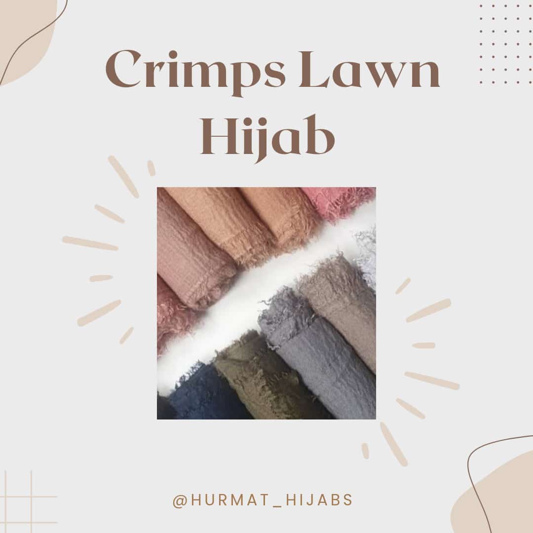 Crimps hijabs