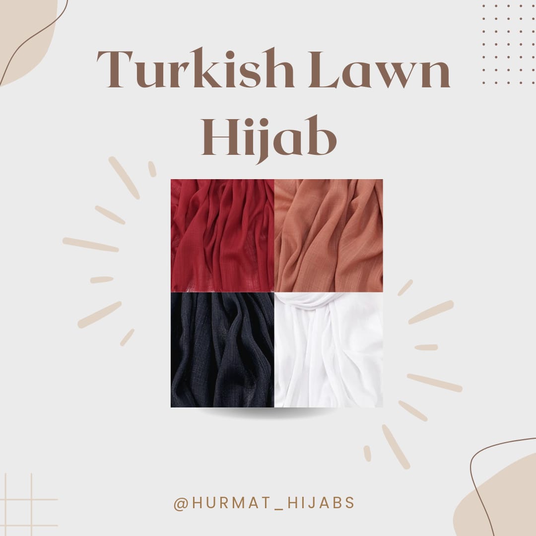 Turkish Lawn Hijabs